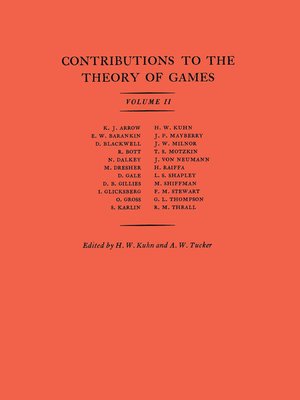 cover image of Contributions to the Theory of Games (AM-28), Volume 2